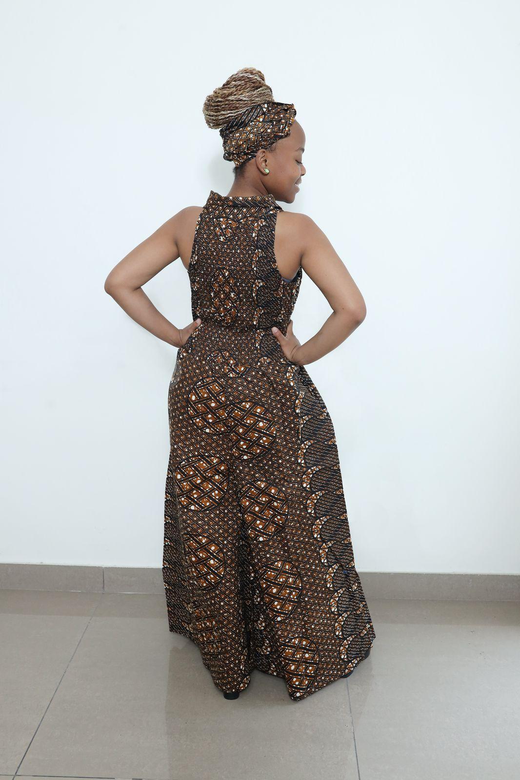 long Women's African dress