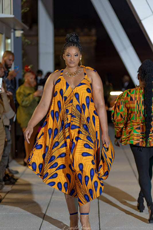 African Print Jumpsuit