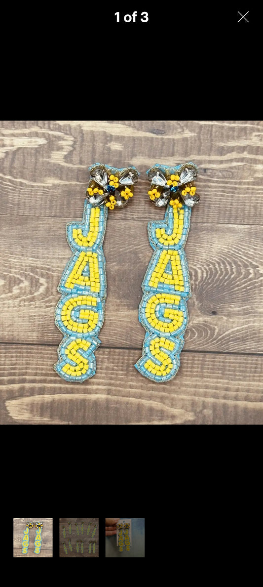 SU Jags Earrings