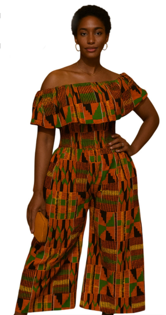 African Mix Jumpsuit